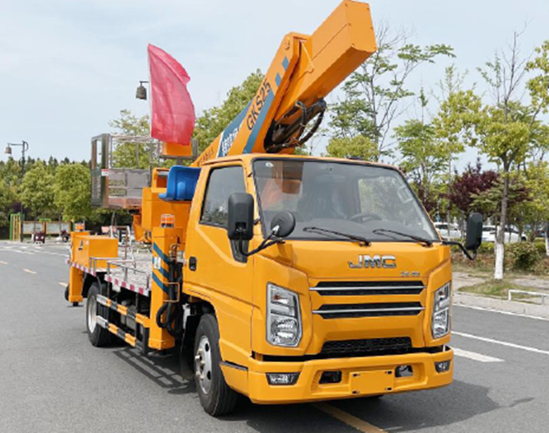 藍(lán)牌江鈴27米直臂伸縮臂高空作業(yè)車產(chǎn)品推薦